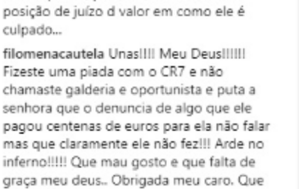 Rui Unas, Filomena Cautela