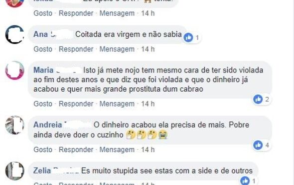 Kathryn Mayorga, Cristiano Ronaldo, Comentários Facebook FLASH!