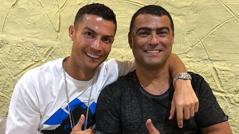 Cristiano Roanldo e Hugo Aveiro