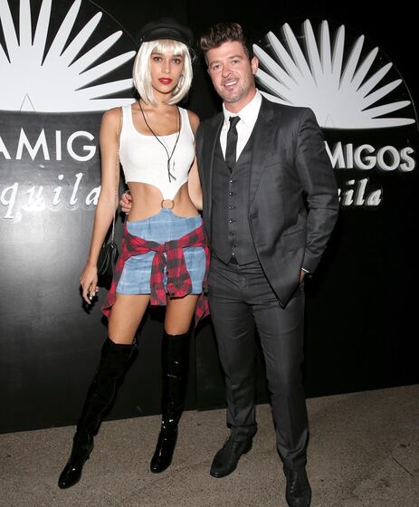 Robin Thicke e April Love 