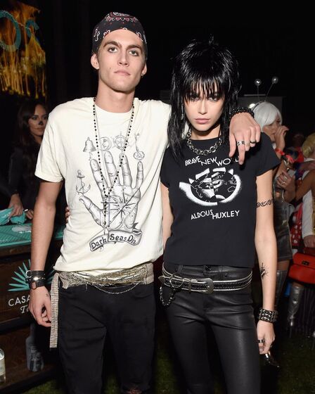 Kaia e Presley Gerber
