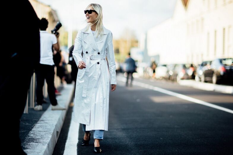 Trench coat, street style
