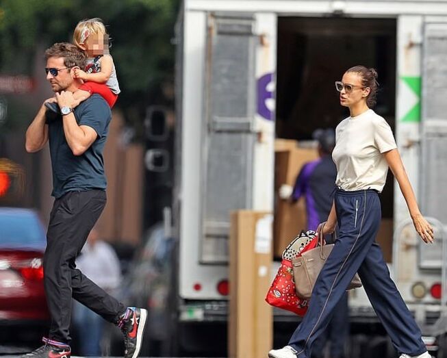 irina, bradley, filha