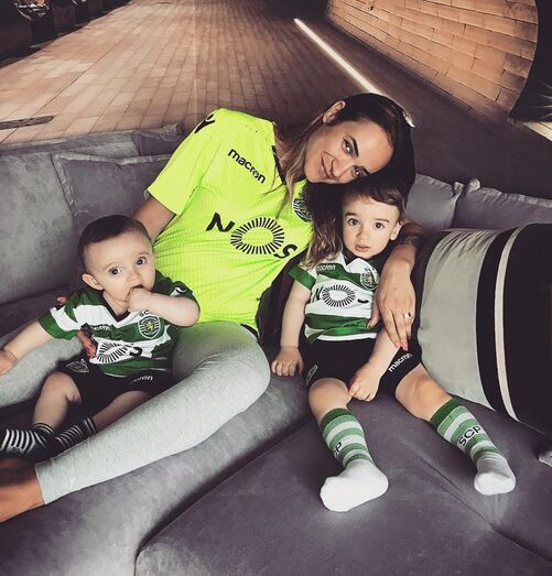 vera Ribeiro, Rui Patrício, Eva, Pedro, filha, filho, sporting, Wolverhampton, inglaterra
