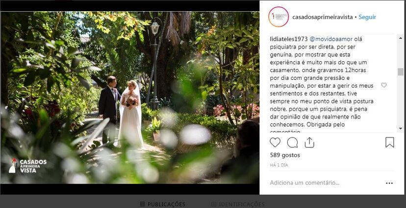 Lídia e Francisco de Casados à Primeira Vista