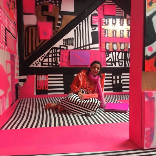 Maria Mergulhao, artista plástica, exposição, pintura, espaço santa catarina