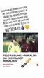 Katia Aveiro, Cristiano Ronaldo, Ronaldo, o fenómeno, luís figo, críticas