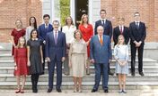 rainha sofia, letizia, felipe, juan carlos, cristina, helena, infantas, zarzuela, palácio, família real, espanha, aniversário