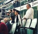 Dolores no Estádio da Juventus com Georgina e Andrade