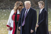 Donald Trump, Melania, Barron