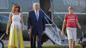 Donald Trump, Melania, Barron