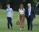 Donald Trump, Melania, Barron