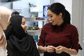 Meghan Markle em cozinha de refugiadas árabes 