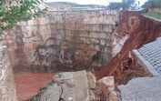 Troço de estrada abateu entre Borba e Vila Viçosa