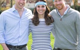 Bons velhos tempos! Quando Kate Middleton e o príncipe Harry eram como irmãos