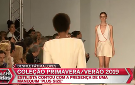 Fátima Lopes apresenta coleção primavera/verão 2019