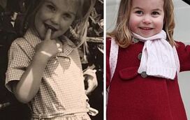 Já viu como Charlotte é parecida com a sobrinha da princesa Diana?