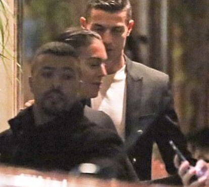 Com Mayorga longe do pensamento, Cristiano Ronaldo mima Georgina com jantar a dois em Milão