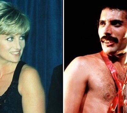 Os amigos famosos da princesa Diana