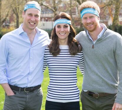 Bons velhos tempos! Quando Kate Middleton e o príncipe Harry eram como irmãos