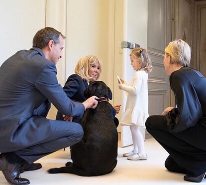 As tropelias dos gémeos do Mónaco no Palácio do Eliseu, em Paris