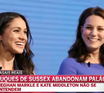Príncipe Harry e Meghan Markle abandonam palácio de Kensington