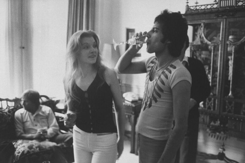 Mary Austin e Freddie Mercury