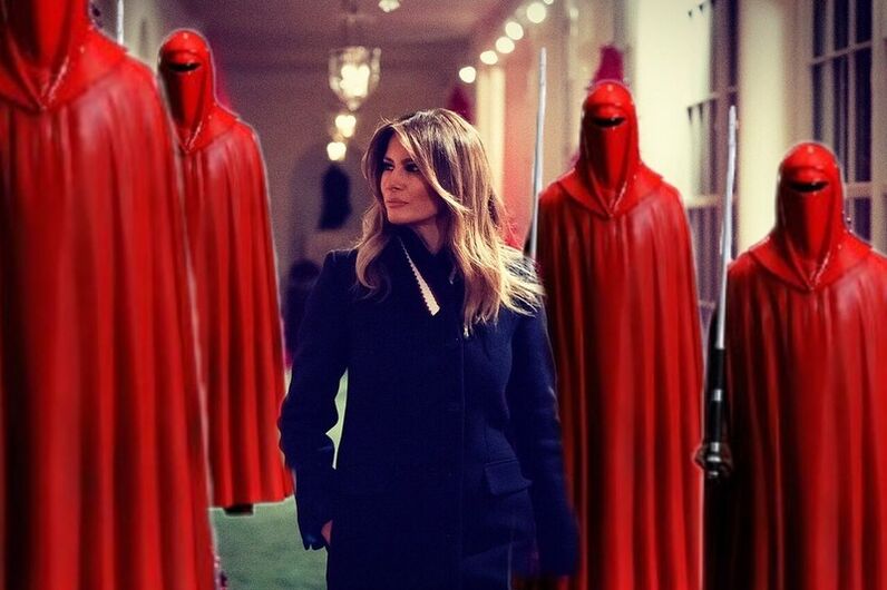 Melania Trump, Natal