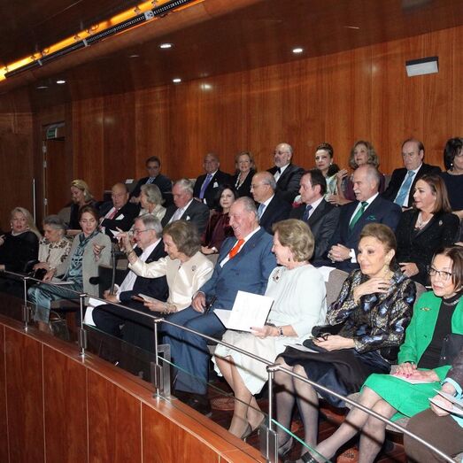 rainha sofia, letizia, felipe, juan carlos, cristina, helena, infantas, zarzuela, palácio, família real, espanha, aniversário, plácido domingo