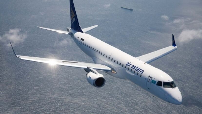 Avião da Air Astana
