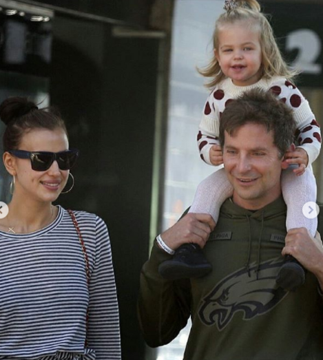 irina, bradley, filha