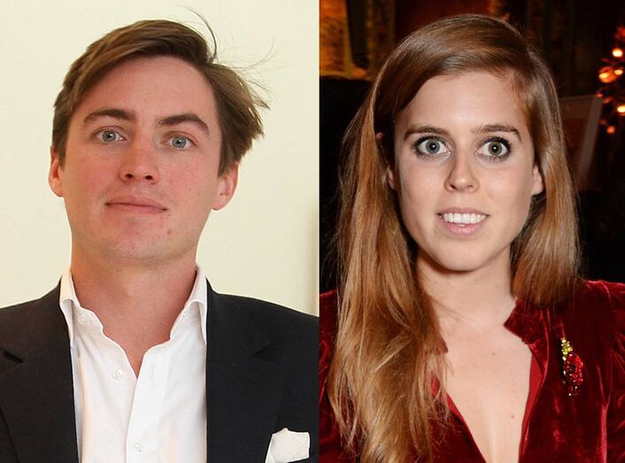 Princesa Beatrice e  Edo Mapelli Mozzi