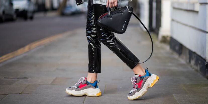 'Chunky Sneakers' ou 'Dad Sneakers'