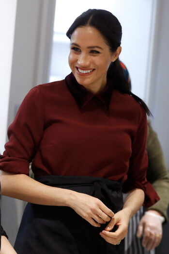 Meghan Markle em cozinha de refugiadas árabes 