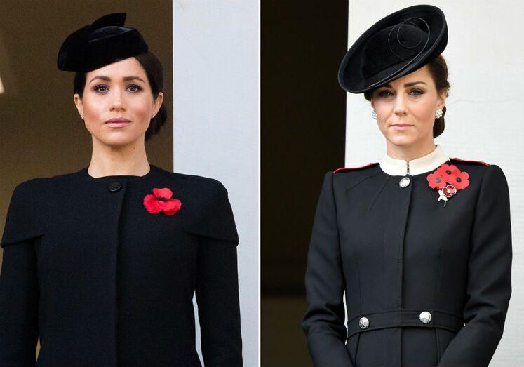 Kate Middleton e Meghan Markle