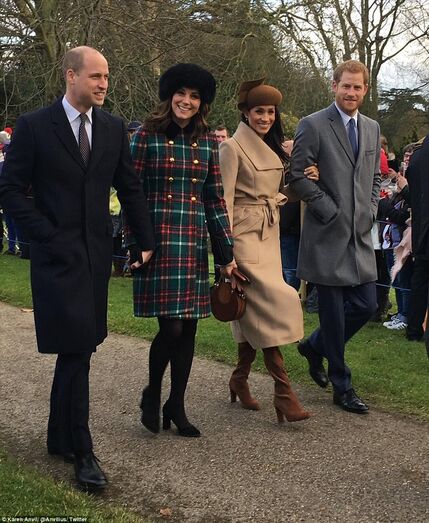 Kate Middleton e Meghan Markle