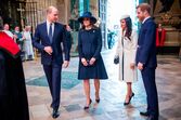 William e Kate, Meghan e Harry