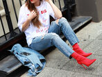 Sock boots