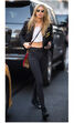 Combat boots com skinny jeans