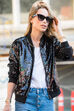 Street style lantejoulas