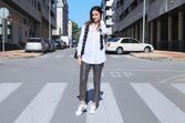 Street style lantejoulas