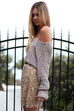 Street style lantejoulas