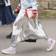 Street style lantejoulas