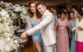 Depois de casamento pesadelo com Frota, Cláudia Raia faz cerimónia de sonho