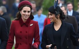 Só fachada! Isabel II ordenou que Kate e Meghan fizessem as pazes no dia de Natal