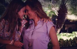 Longe da polémica com a mãe, Cláudia Vieira "foge" com a filha para o Brasil 