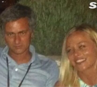 Qatar. José Mourinho apanhado na praia com amiga especial que já foi apontada como sua amante