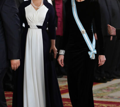 Tardou mas não faltou! Letizia conseguiu usar a tiara Russa
