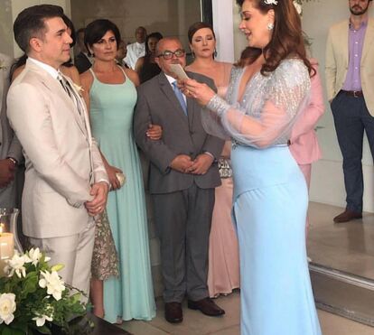 Depois de casamento pesadelo com Frota, Cláudia Raia faz cerimónia de sonho