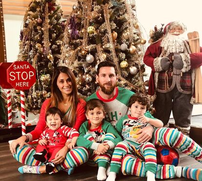 As mais belas fotos de Natal dos nossos jogadores 